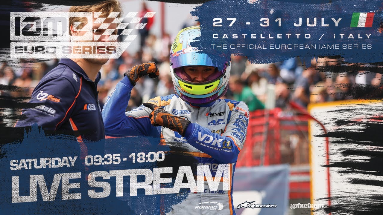 IAME Euro Series 2022 Round 3 - Castelletto / Italy (Saturday)