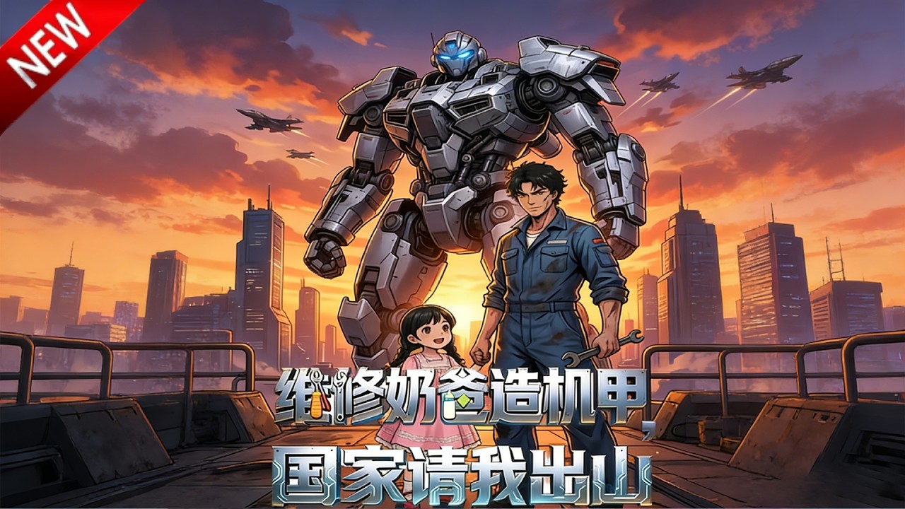 💥【新番上线】穿越者路少秋造机甲被军方发掘，联手组建国之重器，助力夏国军工！《维修奶爸造机甲，国家请我出山》全集 Multi SUB #热血 #漫剧 #动漫魔女