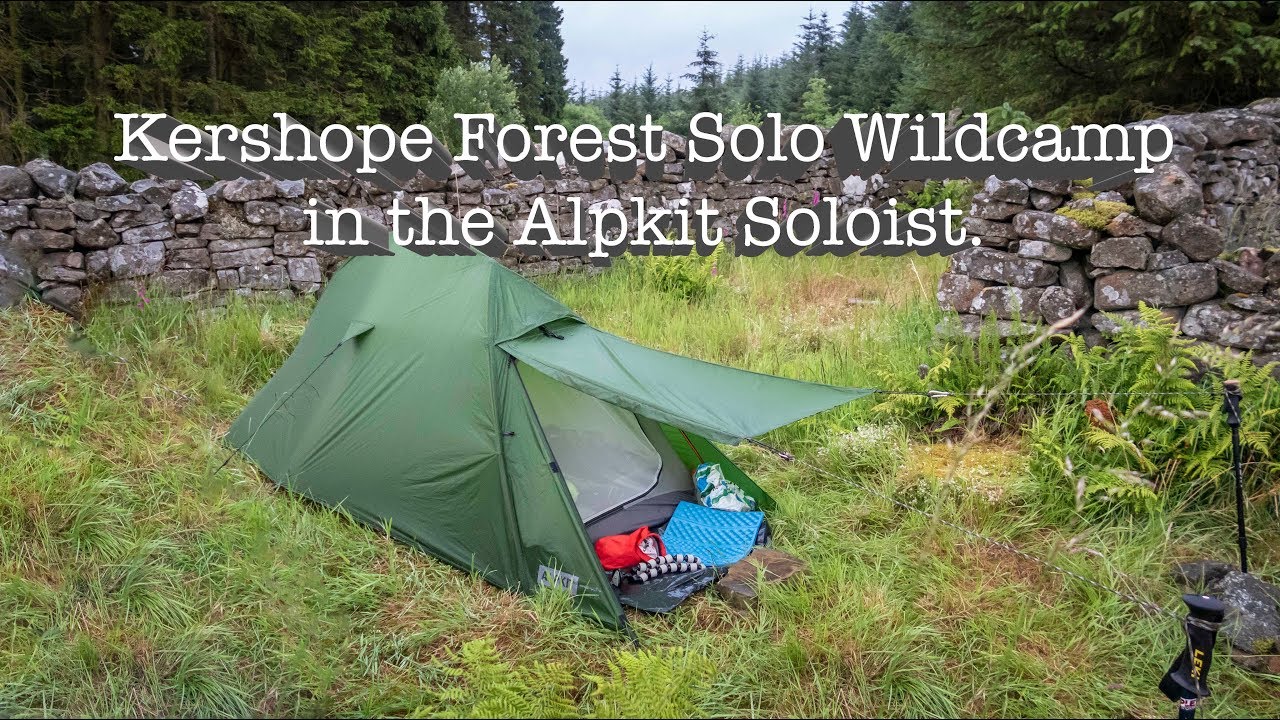 Kershope Forest | Solo Wildcamp l Alpkit Soloist .