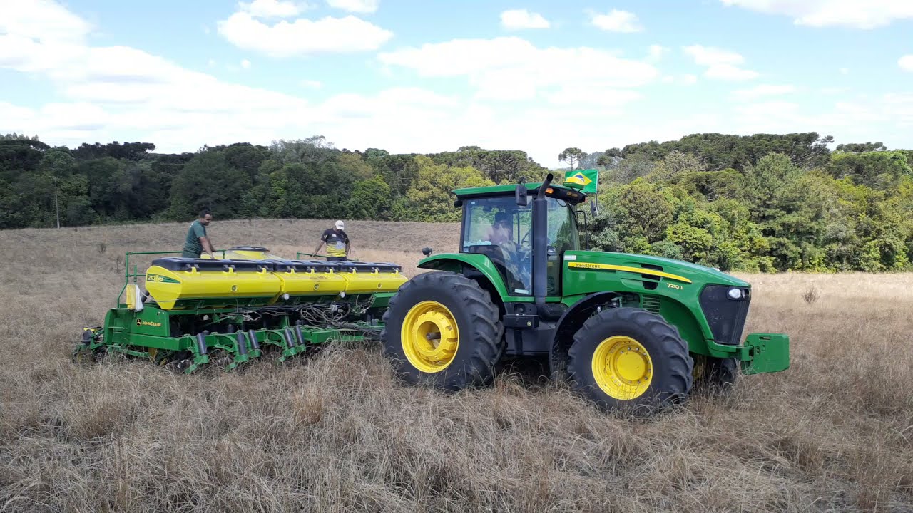 Trator 7210J + Plantadeira 2113 largada top de mais!!!