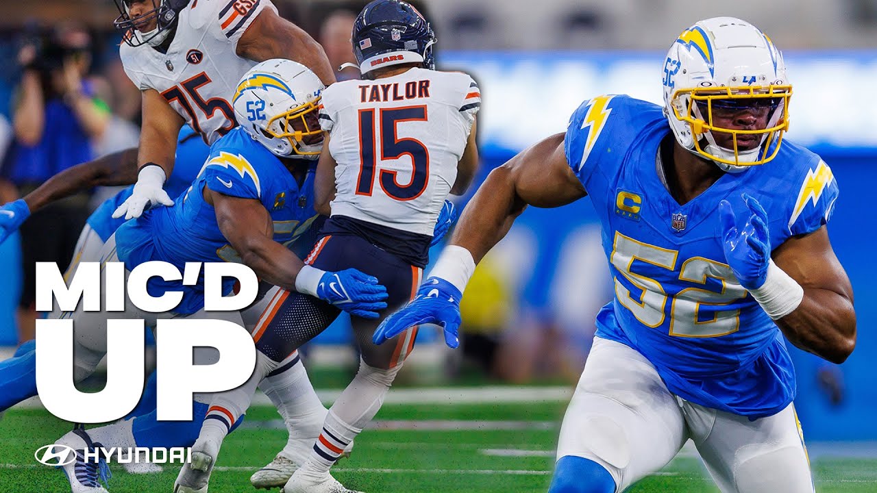 Mic’d Up: Khalil Mack vs Bears | LA Chargers