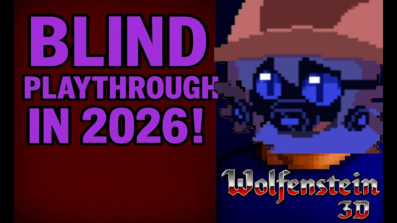 A BLIND LP Of Wolfenstein 3D In 2026! 004: Episode 2 Operation: Eisenfaust