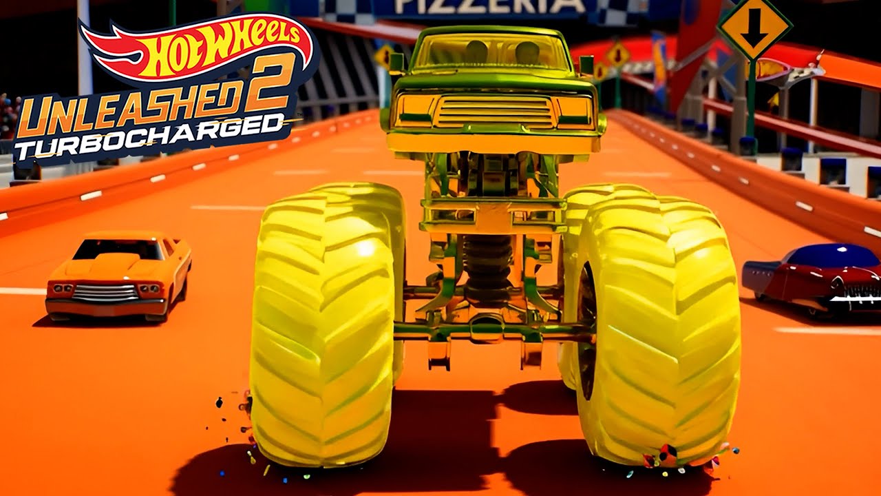 Hot Wheels Unleashed 2: BIGFOOT Monster Truck goldenfoot skin