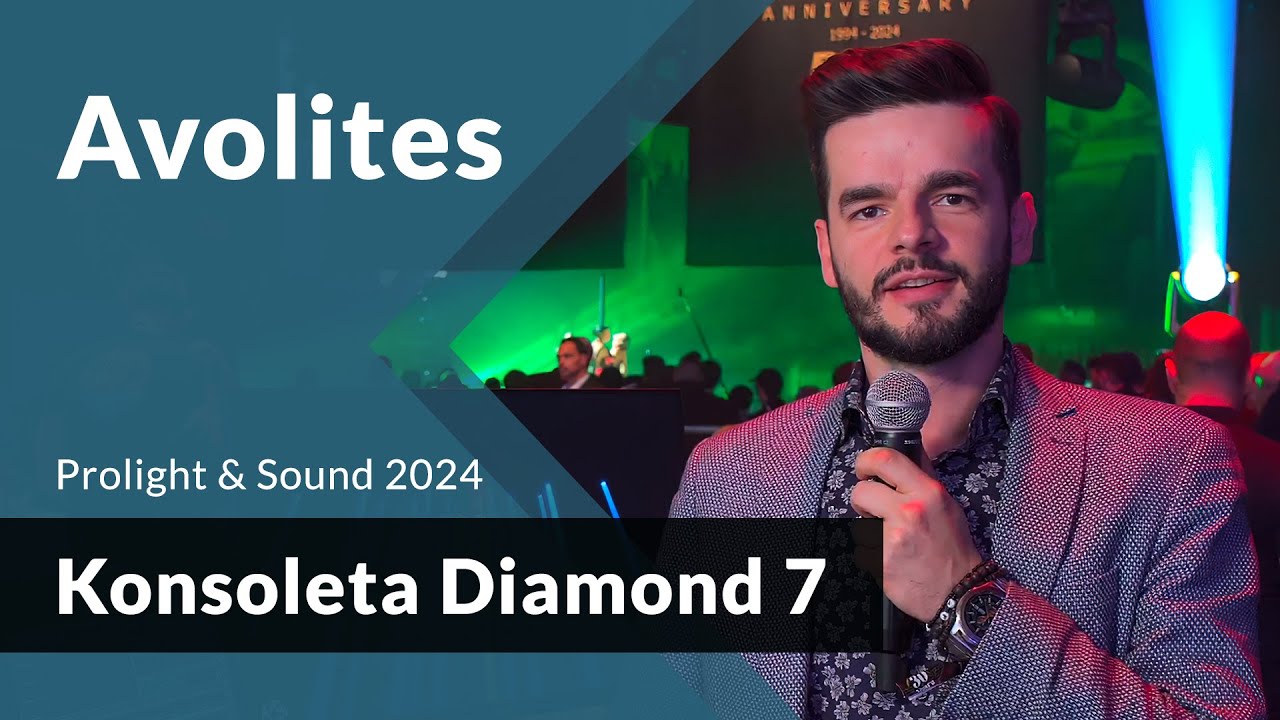 Avolites Diamond 7 (D7) - nowość prosto z Prolight+Sound 2024