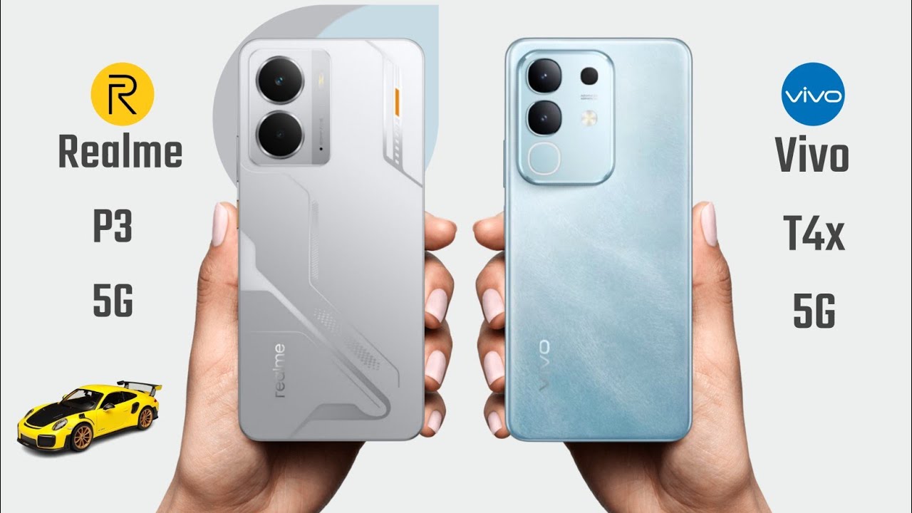 Realme P3 5G vs Vivo T4x 5G