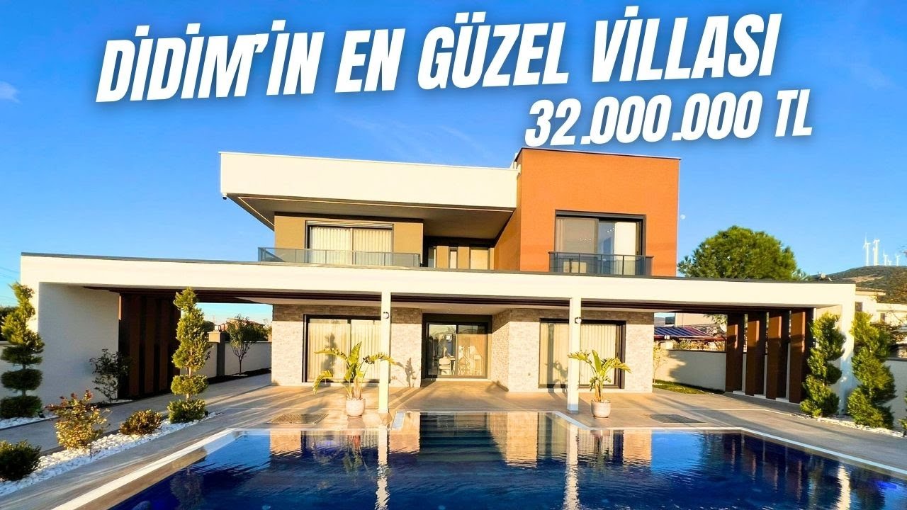 DİDİM'İN EN GÜZEL VİLLASI | VİLLA TURU | BÖLÜM: 6