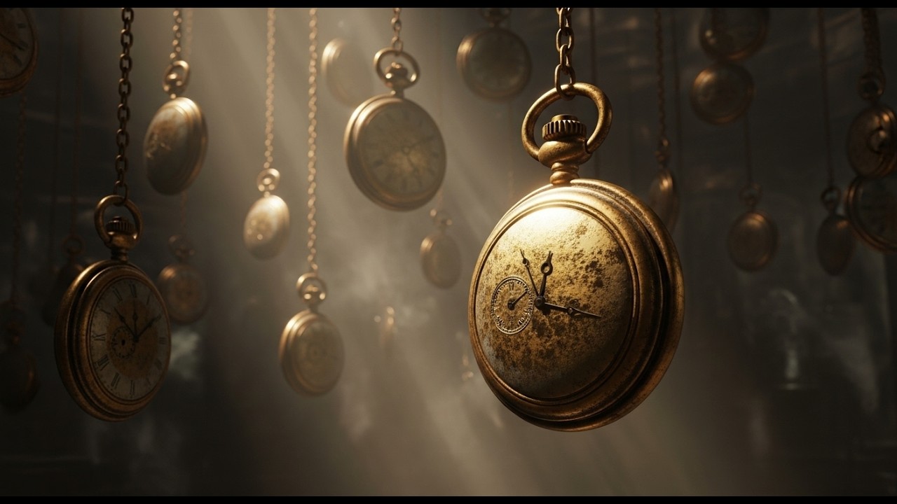 The Clockmaker's Atelier  Steampunk Ambience with Ticking Clocks & Rain 時計職人のアトリエ