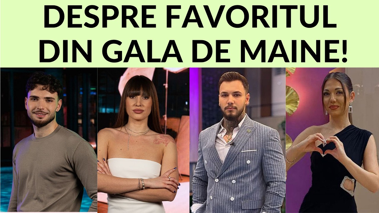 Casa Iubirii - Despre favoritul galei de maine!