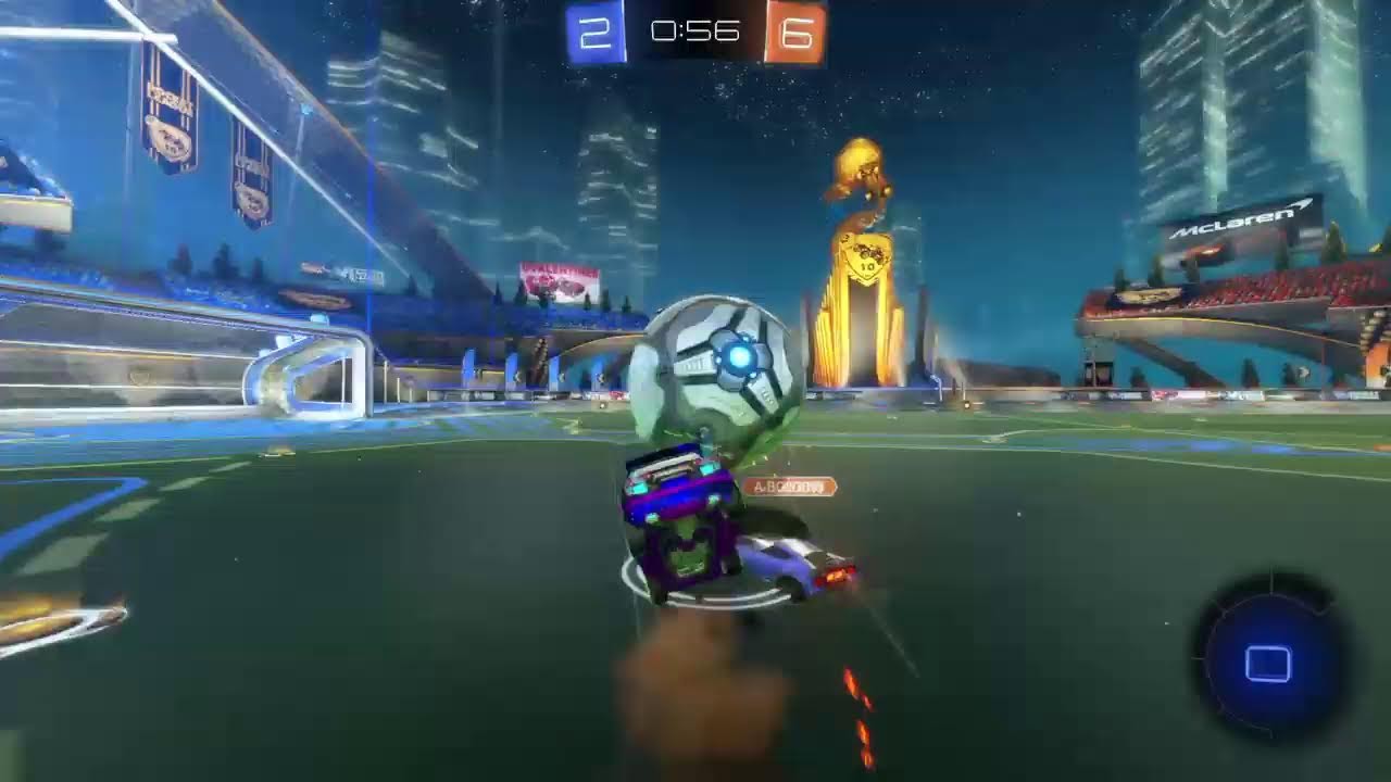 Rocket league getting better at goalie??