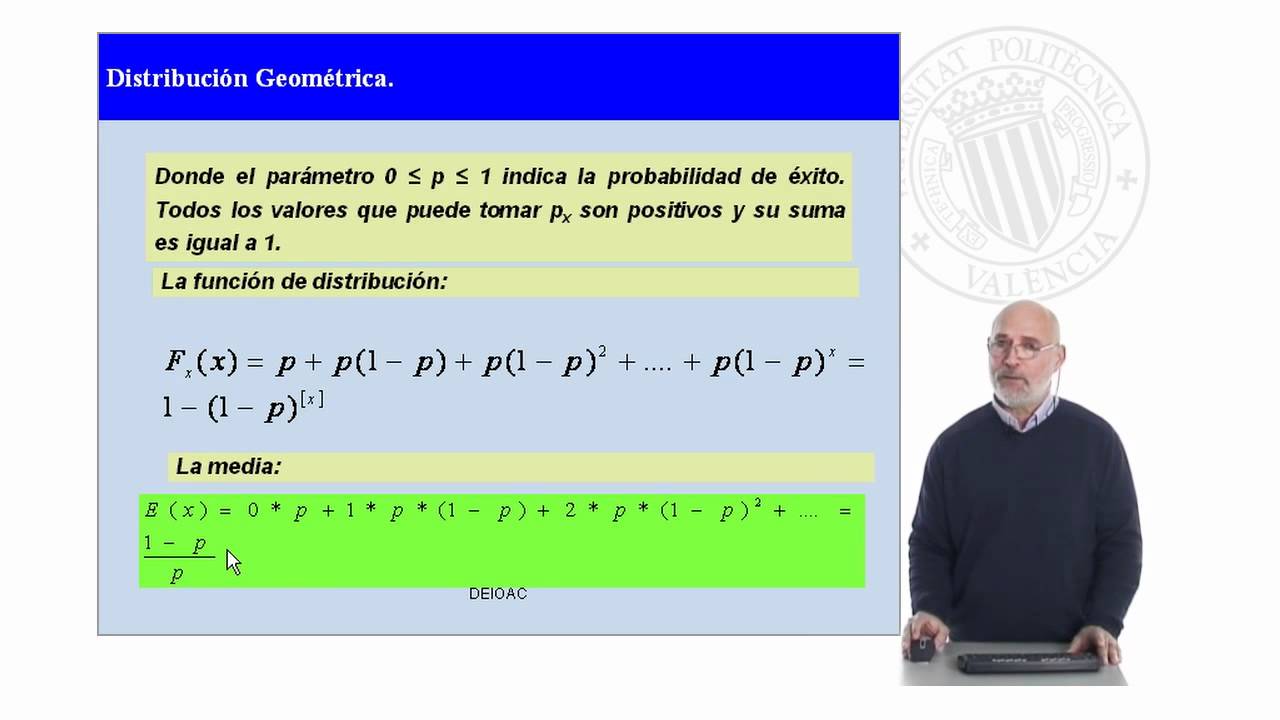 Distribución Geométrica |  | UPV