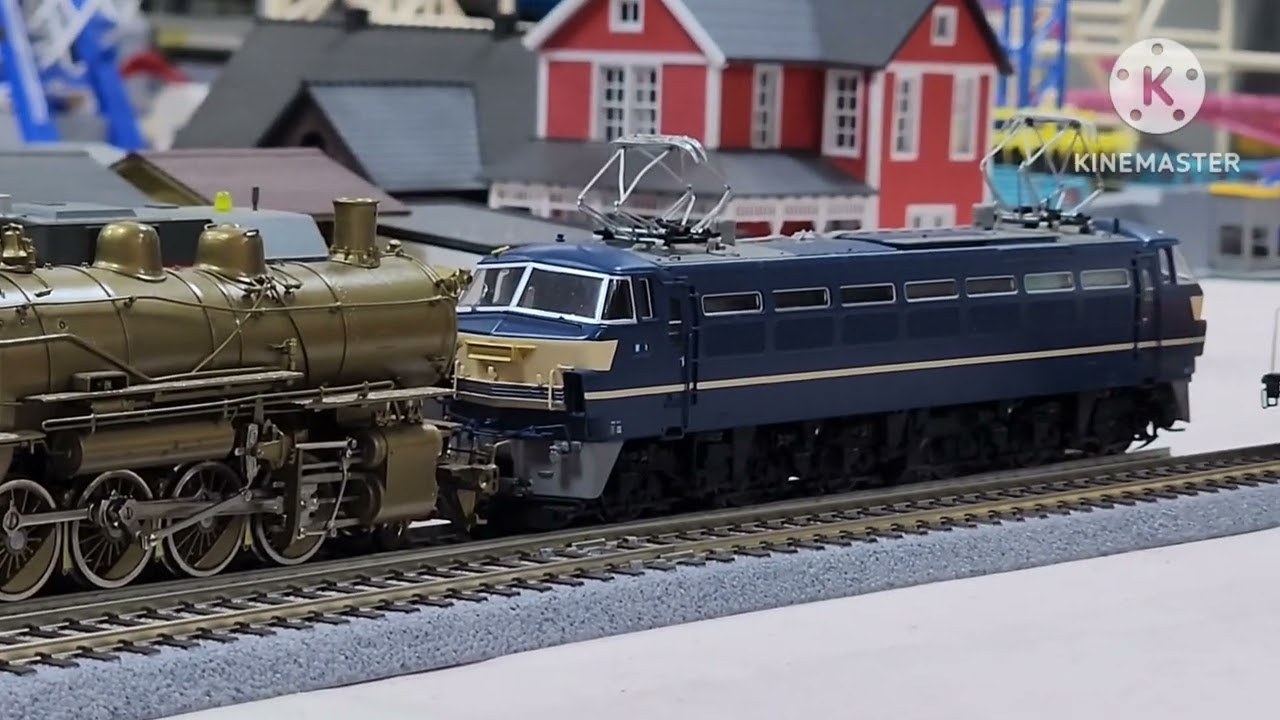 247.[철도모형] 봄이 오늘 길목에서 H0 gauge (1/87) 기관차 총 출동 주행영상. (2026.3.16)