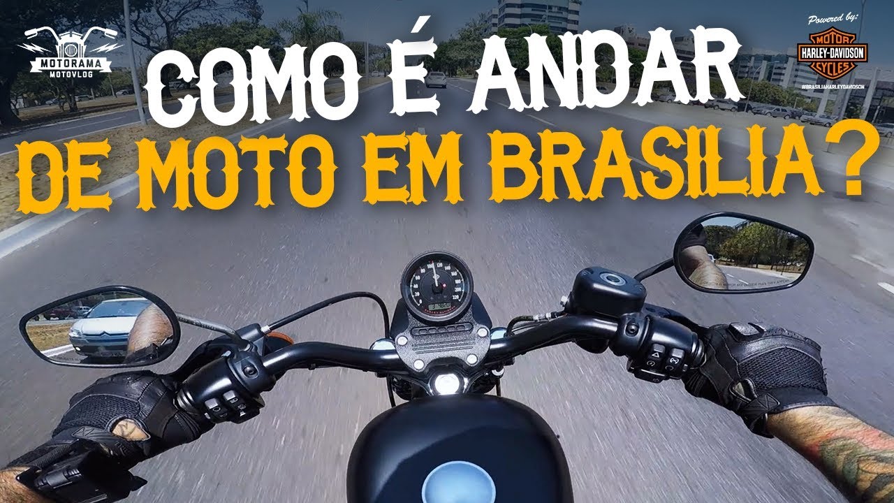 COMO É ANDAR DE MOTO EM BRASÍLIA?