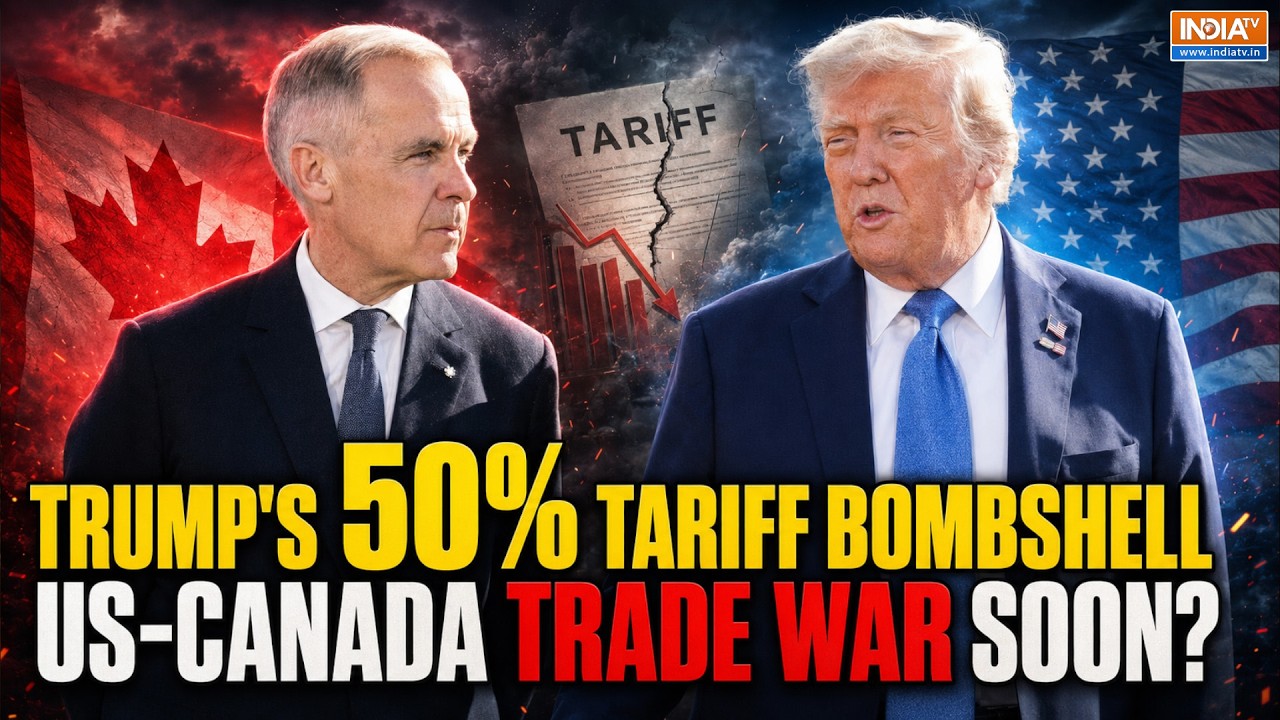 Trump Slaps 50% Tariffs on Canada: Will US-Canada Trade War Shake Global Economy?