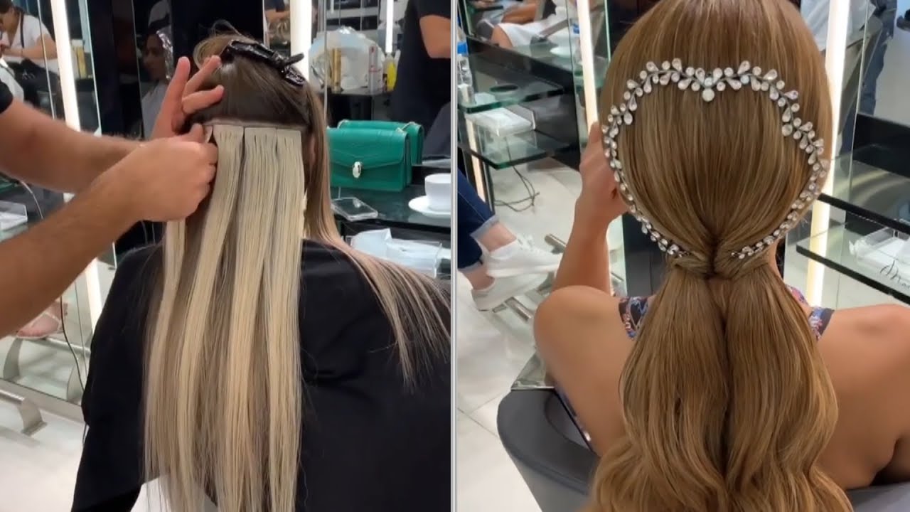 Amazing Hairstyles Tutorials Compilation | New Hair Color Transformations  2019