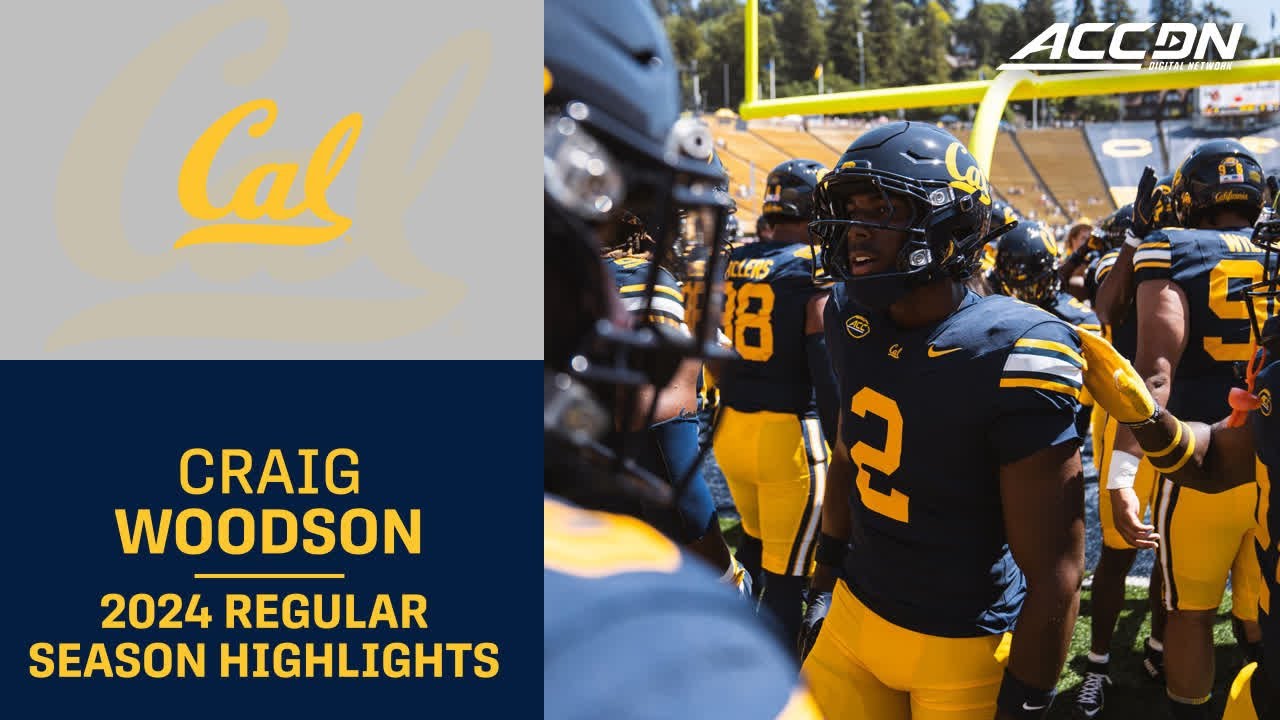 Craig Woodson 2024 Regular Season Highlights | Cal S
