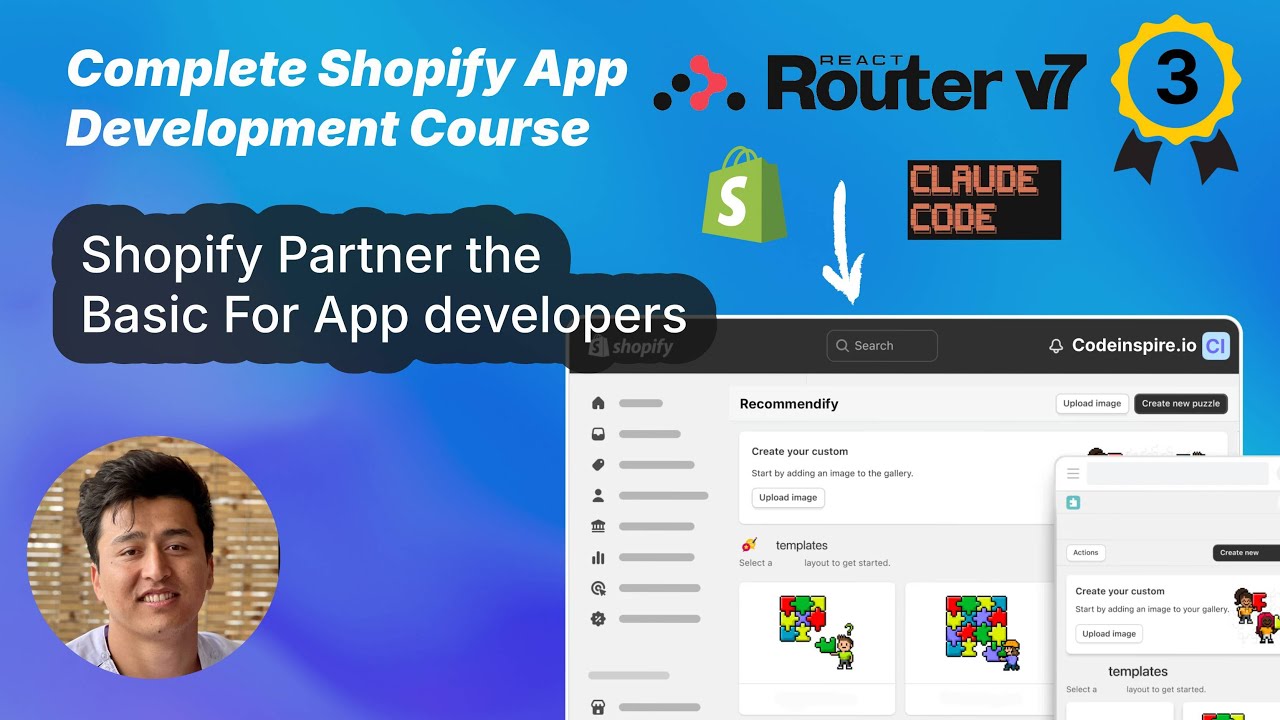 03 - Shopify Partner the Basic для разработчиков приложений - React Router 7