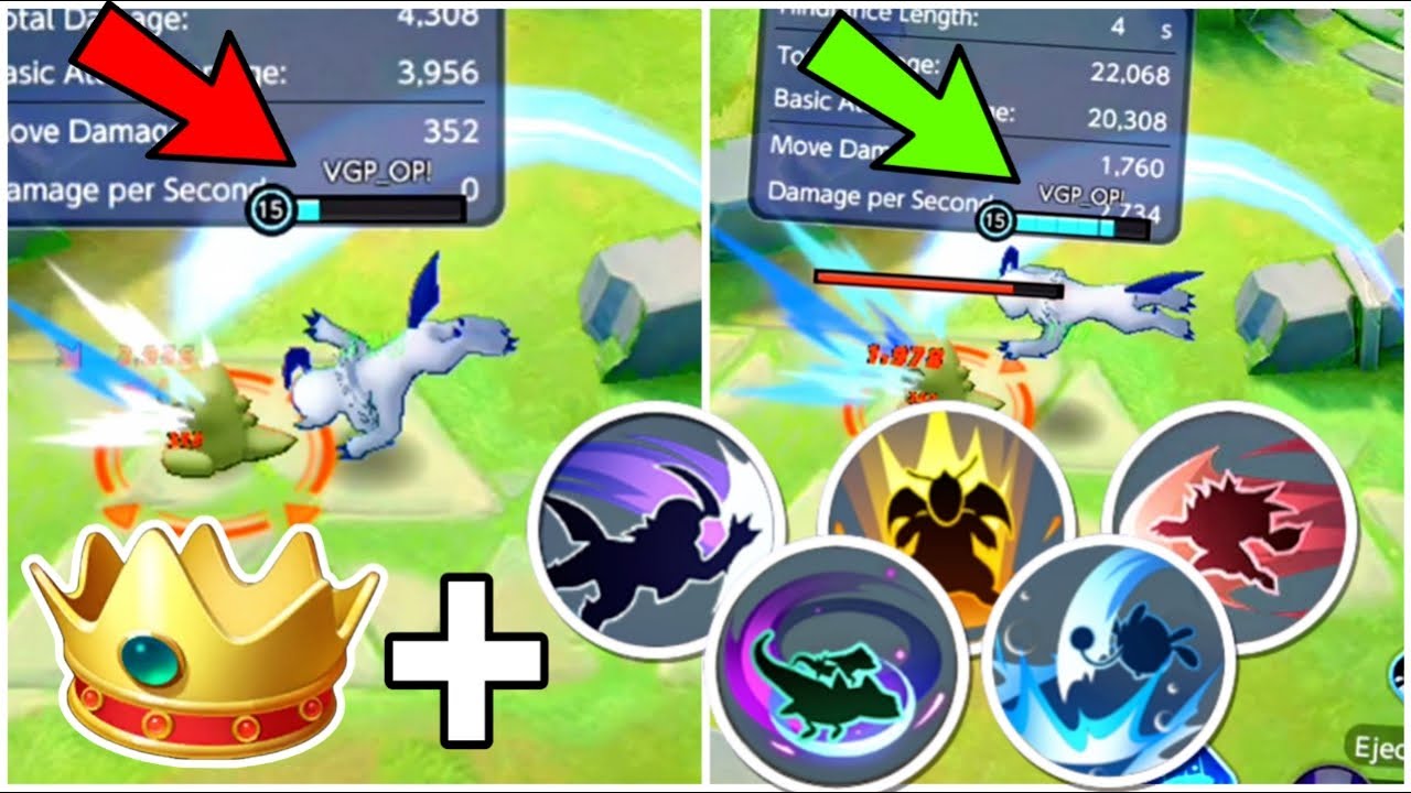 Will Drain Crown work on Pursuit, Dragon Dance, Aqua Tail, Outrage and Night Slash 🤔🧐 Pokemon unite