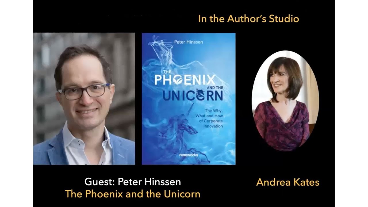 In the Author's Studio Episode #8 Peter Hinssen The Phoenix and the Unicorn