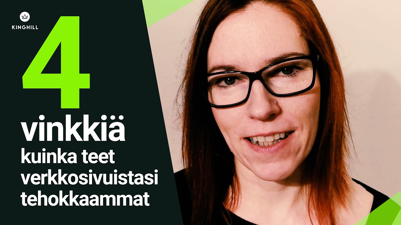 Nettisivut yritykselle - kotisivut: millaiset ovat hyv&auml;t kotisivut yritykselle? 4 PRO VINKKI&Auml;