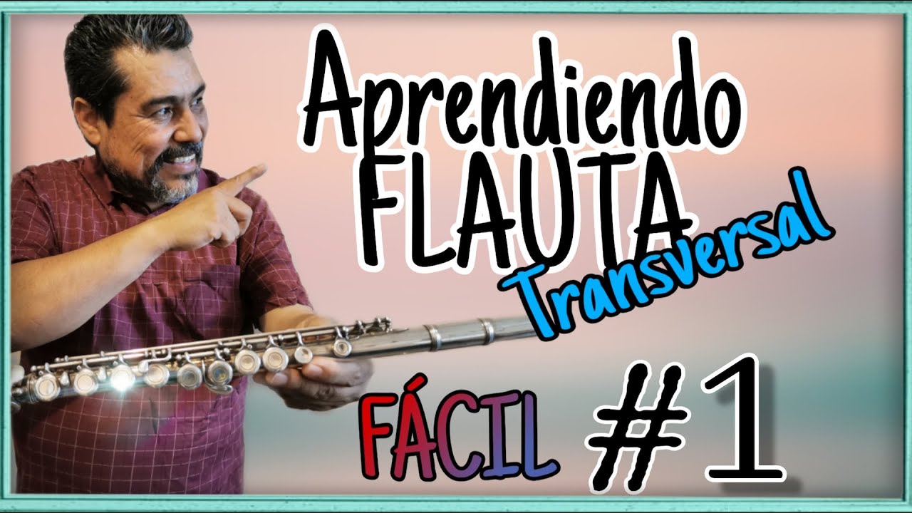 Aprendiendo a tocar la FLAUTA TRANSVERSAL desde CERO #1 | EL PROFE LALO