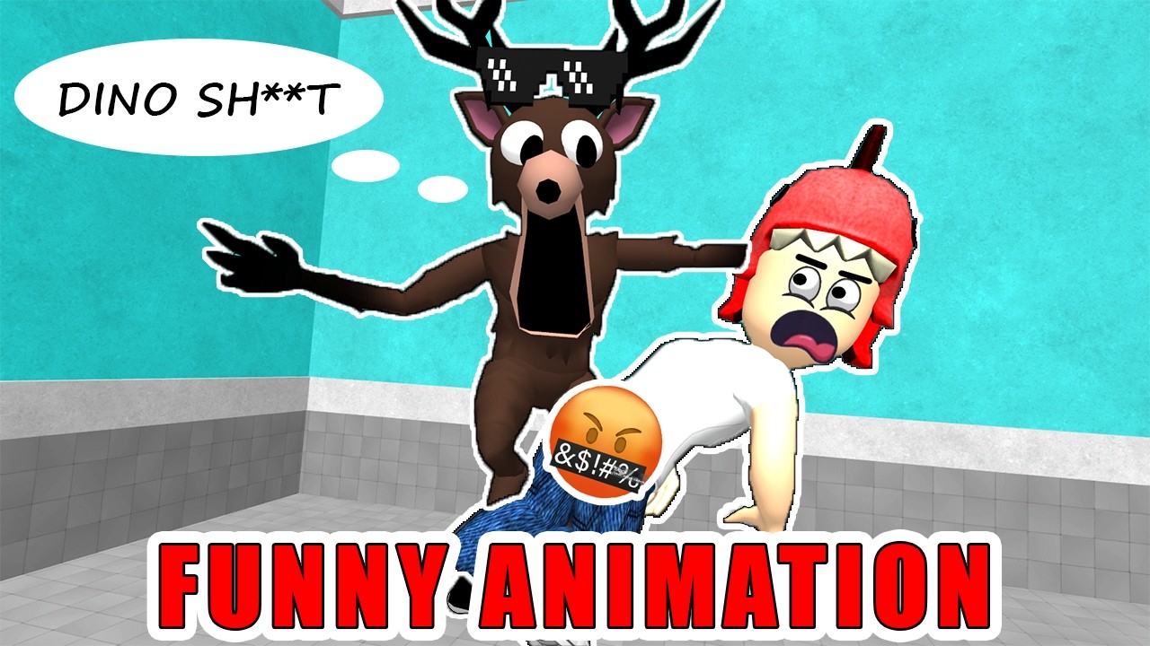 When DINO gets SICK and DEER helps in 99 Nights in the Forest 🔦 | Crazzy Family Animation
