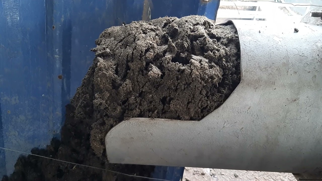 Press Mud with Kitchen Waste Dewatering Screw Press