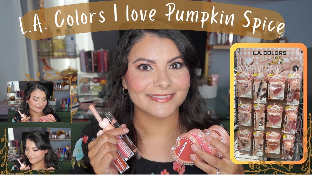 НОВАЯ коллекция макияжа L.A. Colors I Love Pumpkin Spice в DOLLAR TREE | GRWM | Makeup Mommas