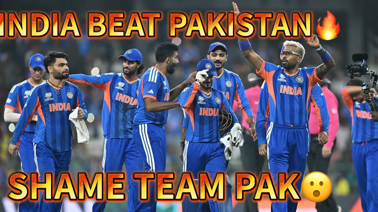 INDIA BEAT PAKISATN😮🔥 T20 world cup 2026 @FJcricketzone.cricketvideos 