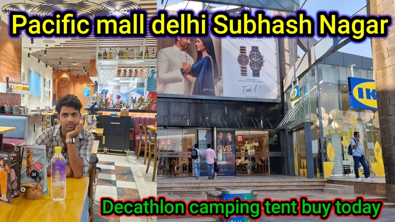 Pacific mall delhi decathlon 💥// Shopping mall in delhi 🏯