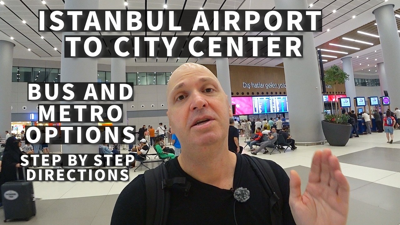 Из аэропорта Стамбула в центр города — автобус и метро до Таксима (пошаговая инструкция)