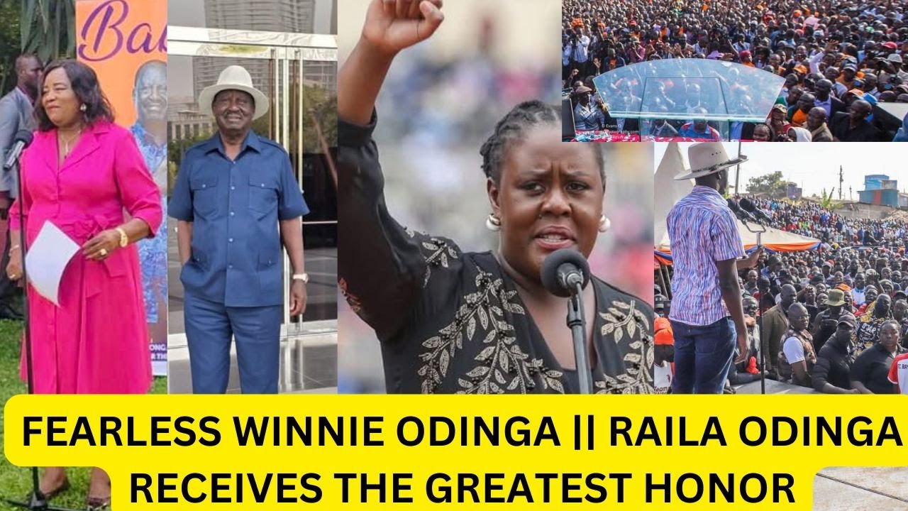 TENSION AS RAILA ODINGA  FAMILY ADDRESSES THE NATION || DR RAILA ODINGA