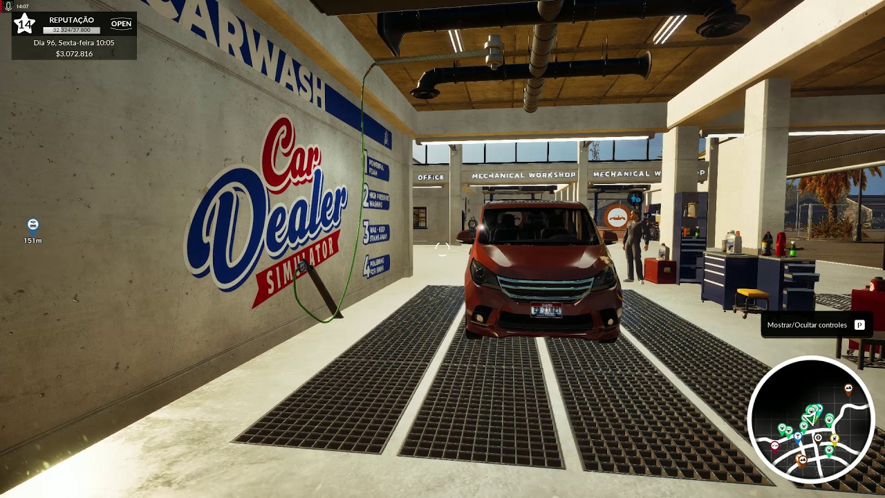 Car Dealer Simulator  comprei os primeiros carros do contrato parte 1