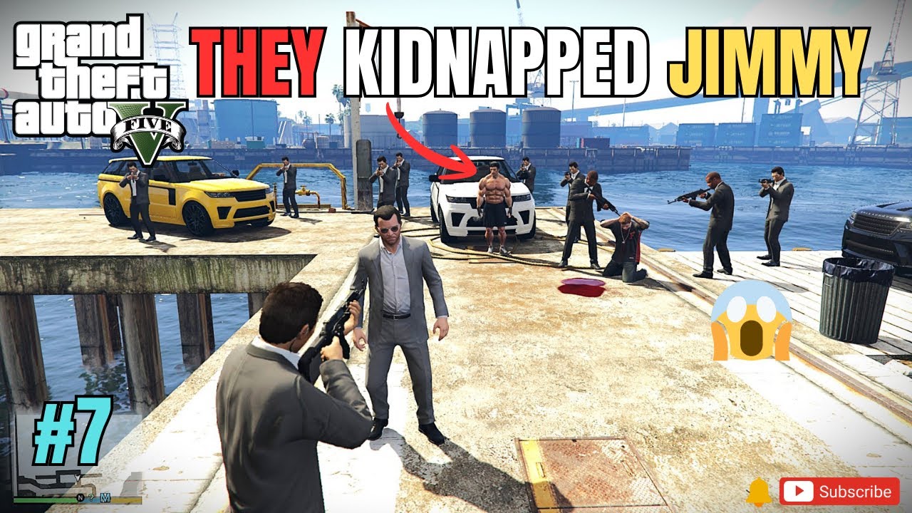 UNDER WATER MAFIA KIDNAPPED JIMMY || GTA 5 || GTA GAMEPLAY #7 || INSANE ENCOUNTER ||