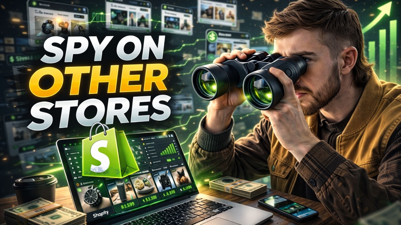 How To Spy On ANY Shopify Store (Find Winning Products Fast)