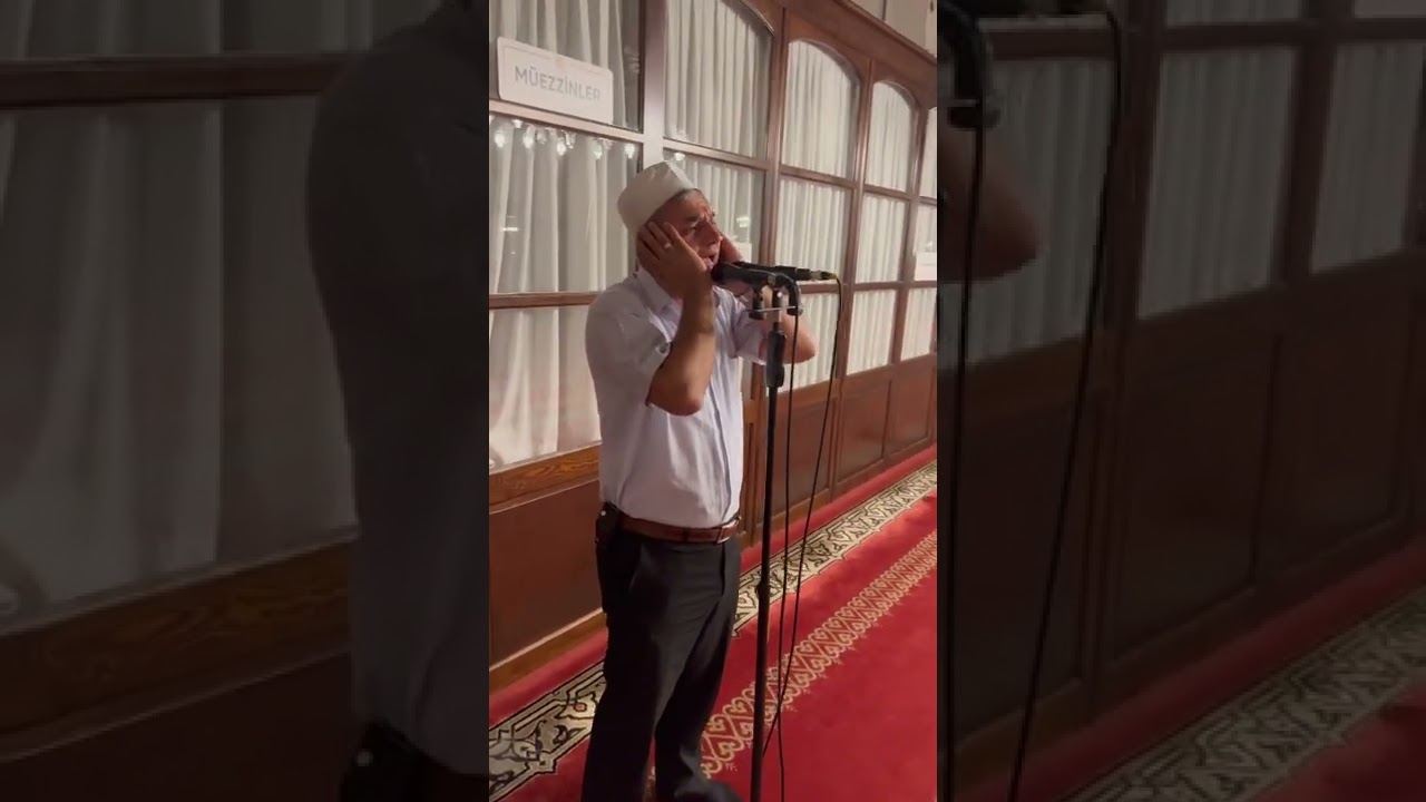 Bilal Aydın - Hicaz Ezan .🔹Bursa Ulucami Camii (merkezi sistem ).. 01.08.2022