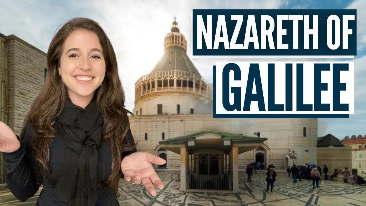 VISITING NAZARETH THE CITY OF JESUS' CHILDHOOD! Discovering the house where he lived!