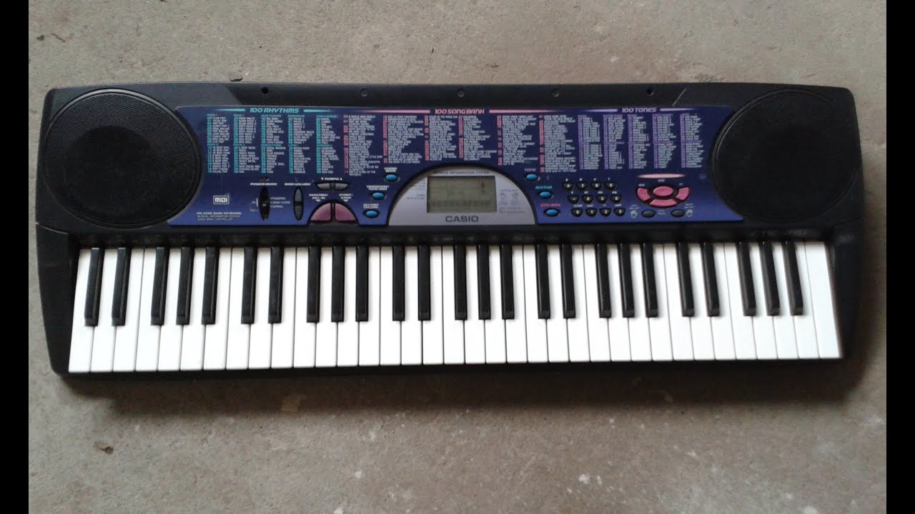 CASIO CTK - 451 (sound and styles demonstration) HiQ sound