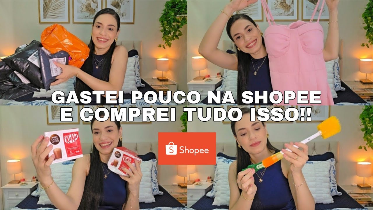 COMPRINHAS NA SHOPEE PRA CASA E PRA MIM|Achadinhos BARATINHOS que valem a pena 