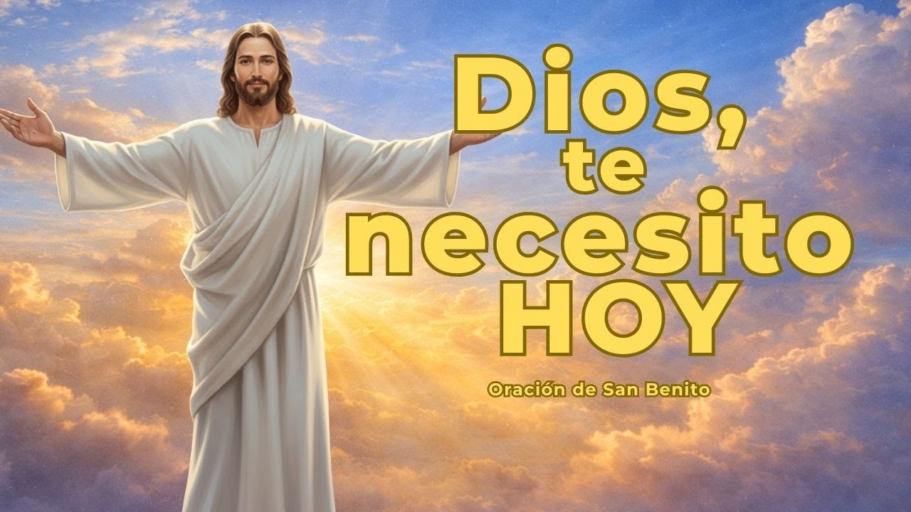 Oración San Benito para confiar en Dios cuando los recursos son limitados