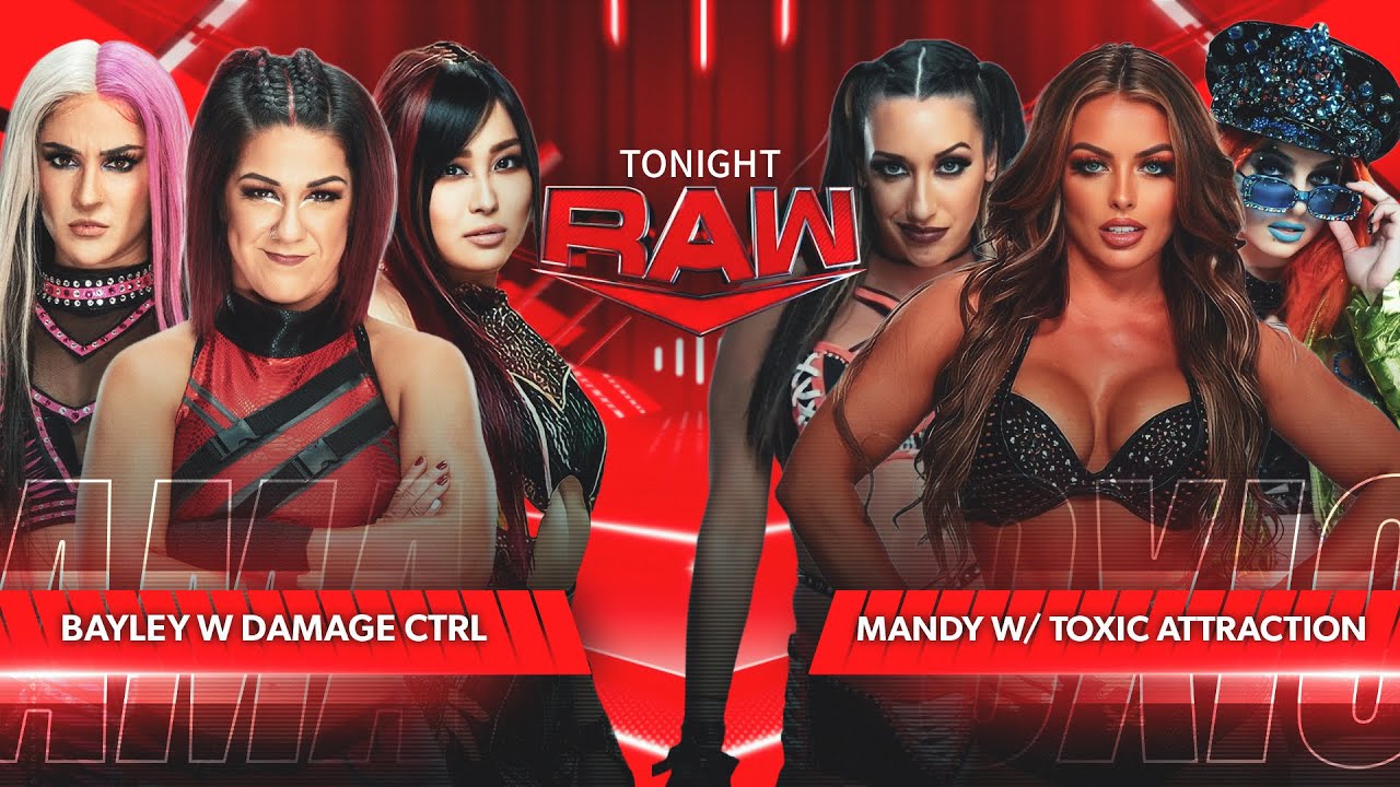 WWE 2K23 Universe - RAW - Bayley vs Mandy Rose
