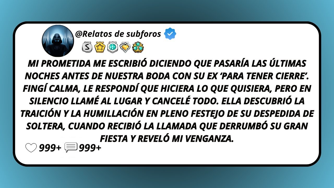Mi Prometida Me Escribió Diciendo Que Pasaría Las Últimas Noches Antes De Nuestra Boda Con Su Ex...