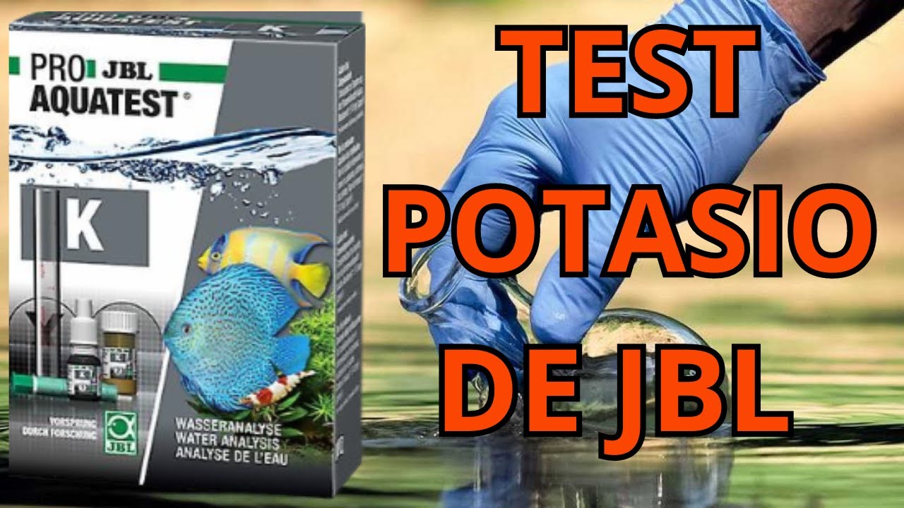 TEST POTASIO JBL ¿CÓMO USAR EN NUESTRO ACUARIO, ES FIABLE?