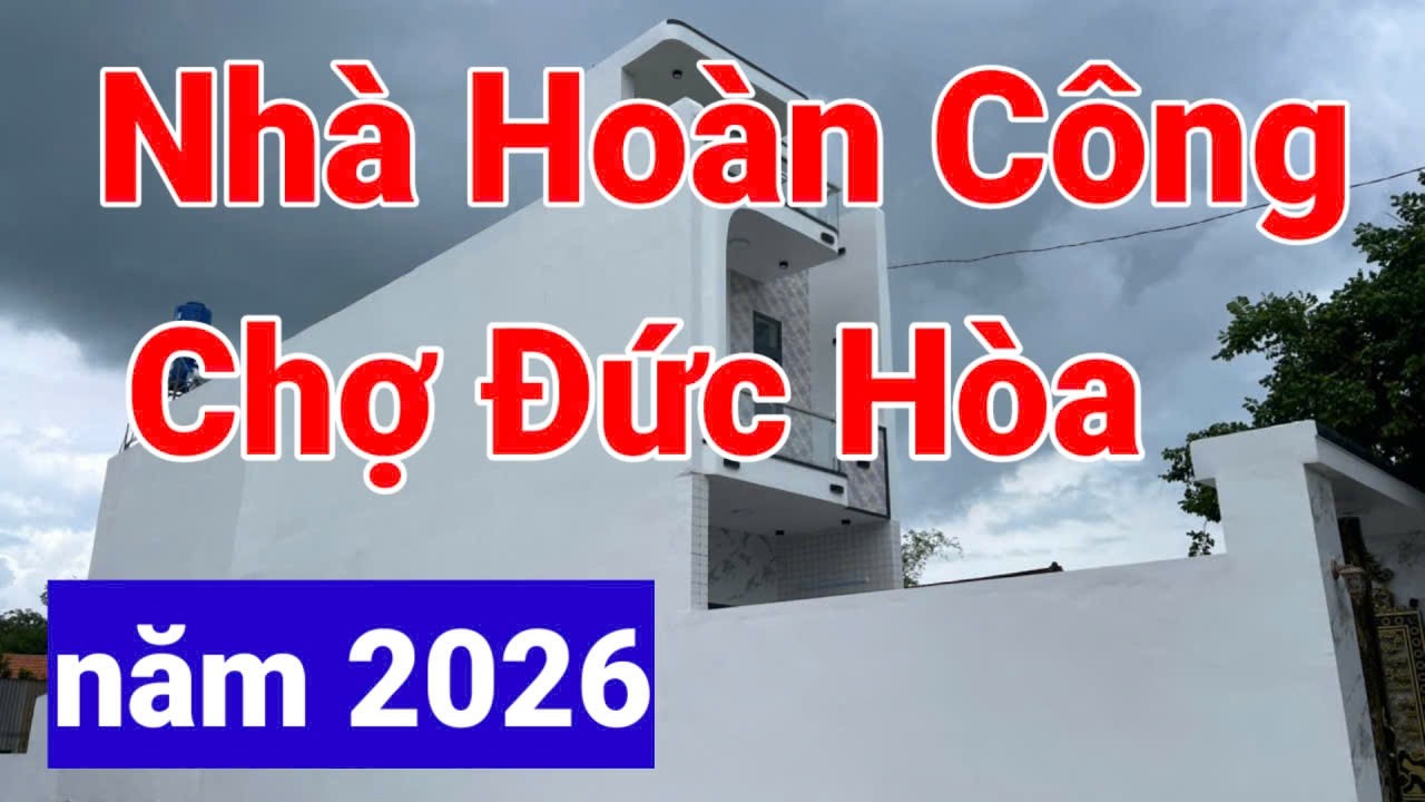 Bán nhà chợ đức hòa. thị trấn đức hòa . năm 2026