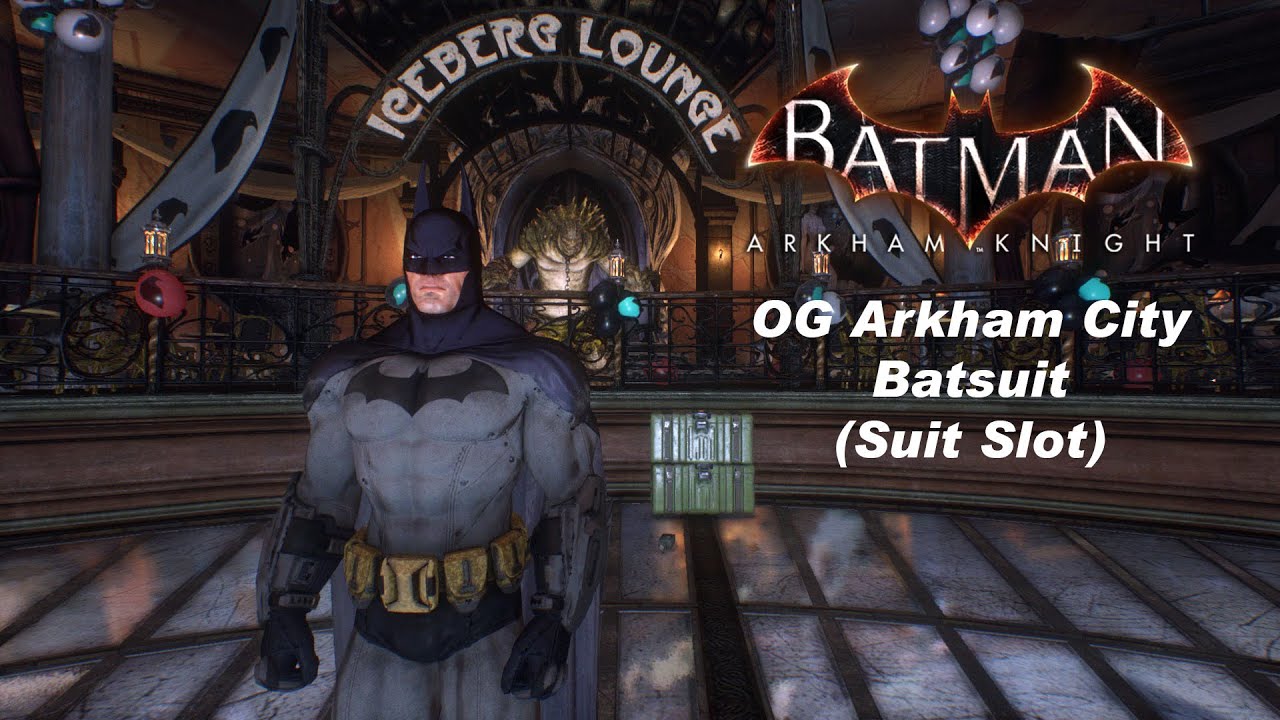 OG Arkham City Batsuit Suit Slot MOD (Showcase) - Batman: Arkham Knight