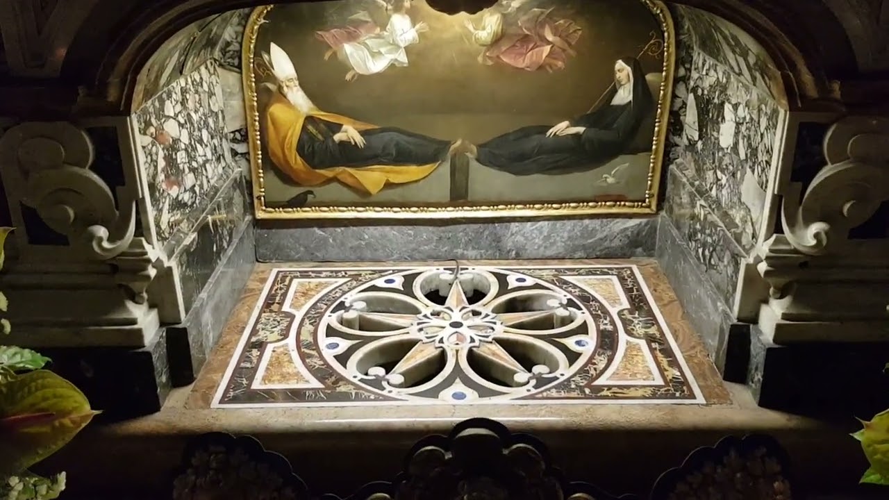 St Benedict and St Scholastica tomb, Montecasino, Italy
