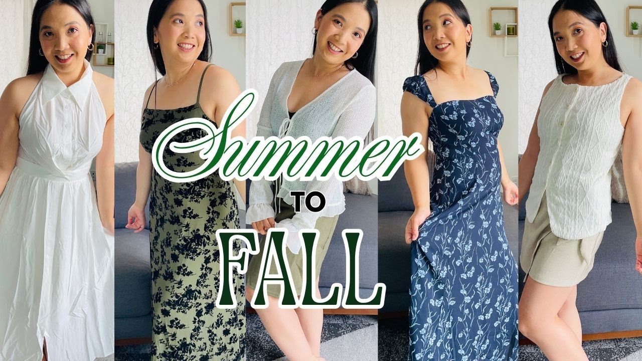 RIHOAS Dress Haul: Transitional Summer to Fall Fashion