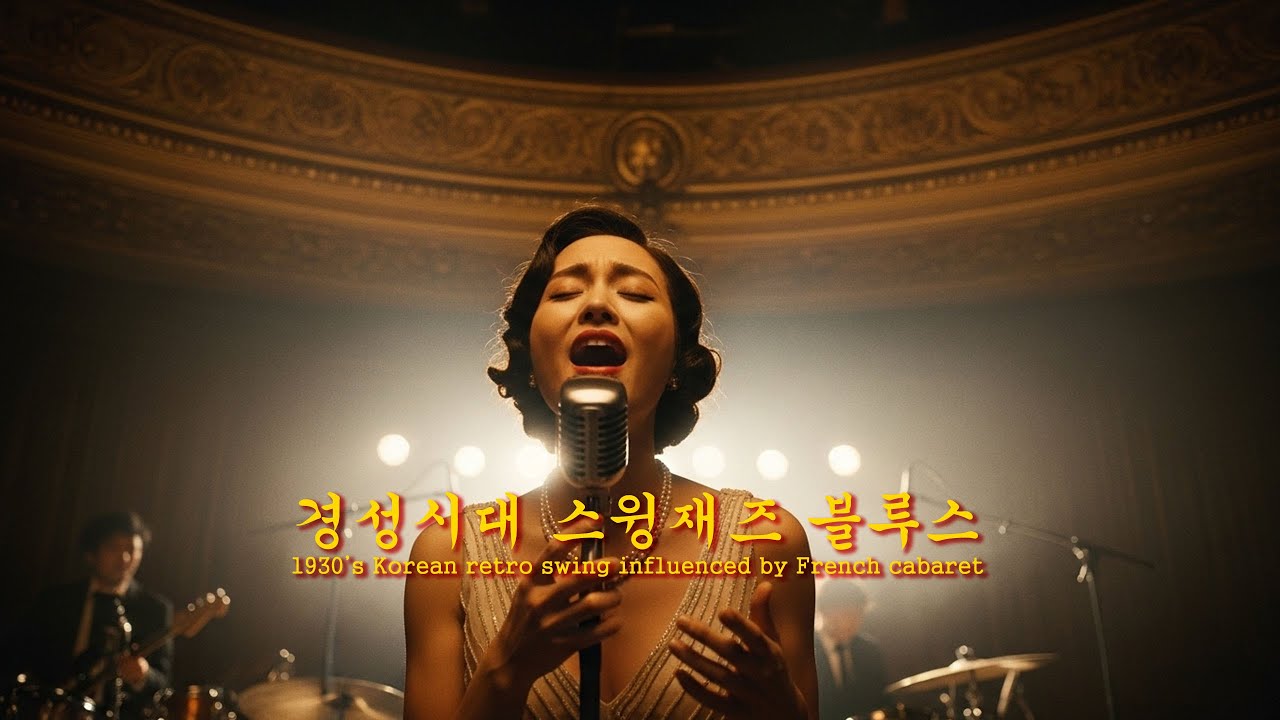 [playlist]🎶🎩 1930’s Korean Swing Jazz x Paris Cabaret Touch