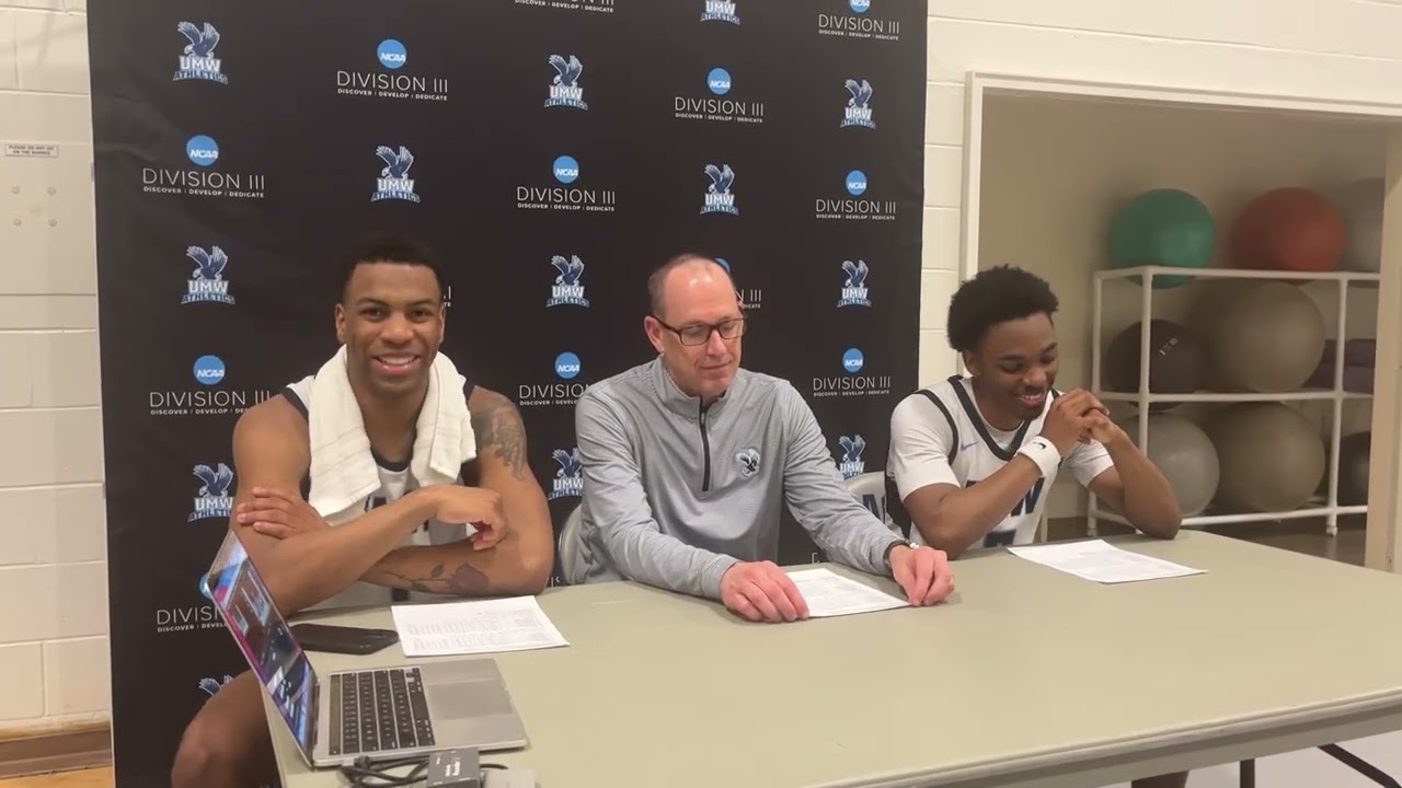 UMW Men's Basketball Postgame Interviews Part 2: 3/7