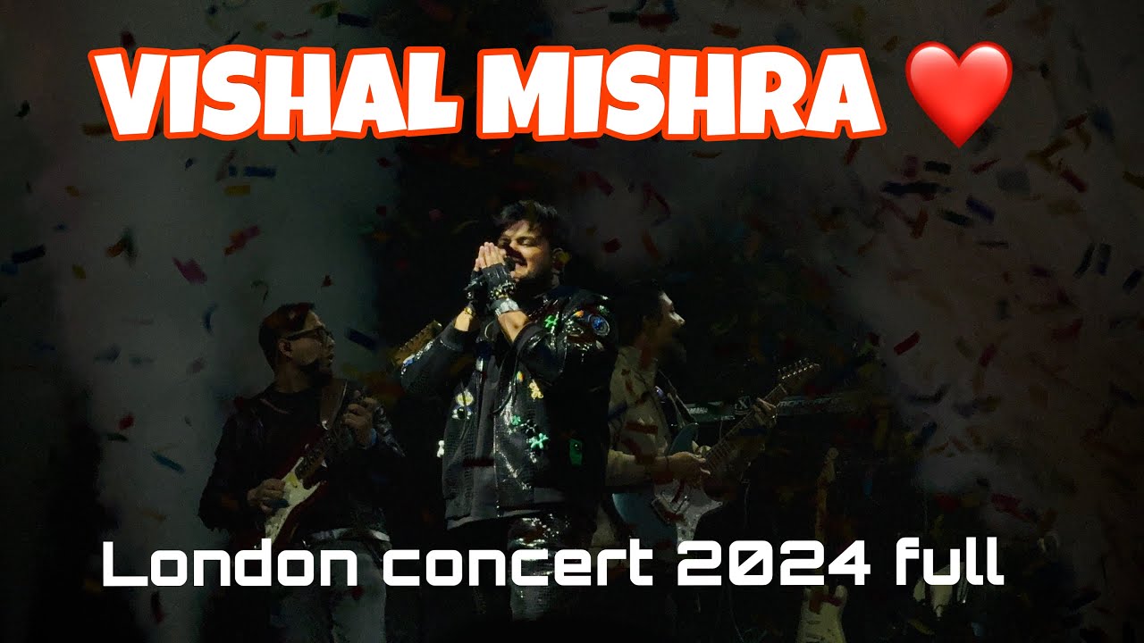 Vishal Mishra London concert ❤️  2024 | #vishalmishra #vishalmishraconcert #london