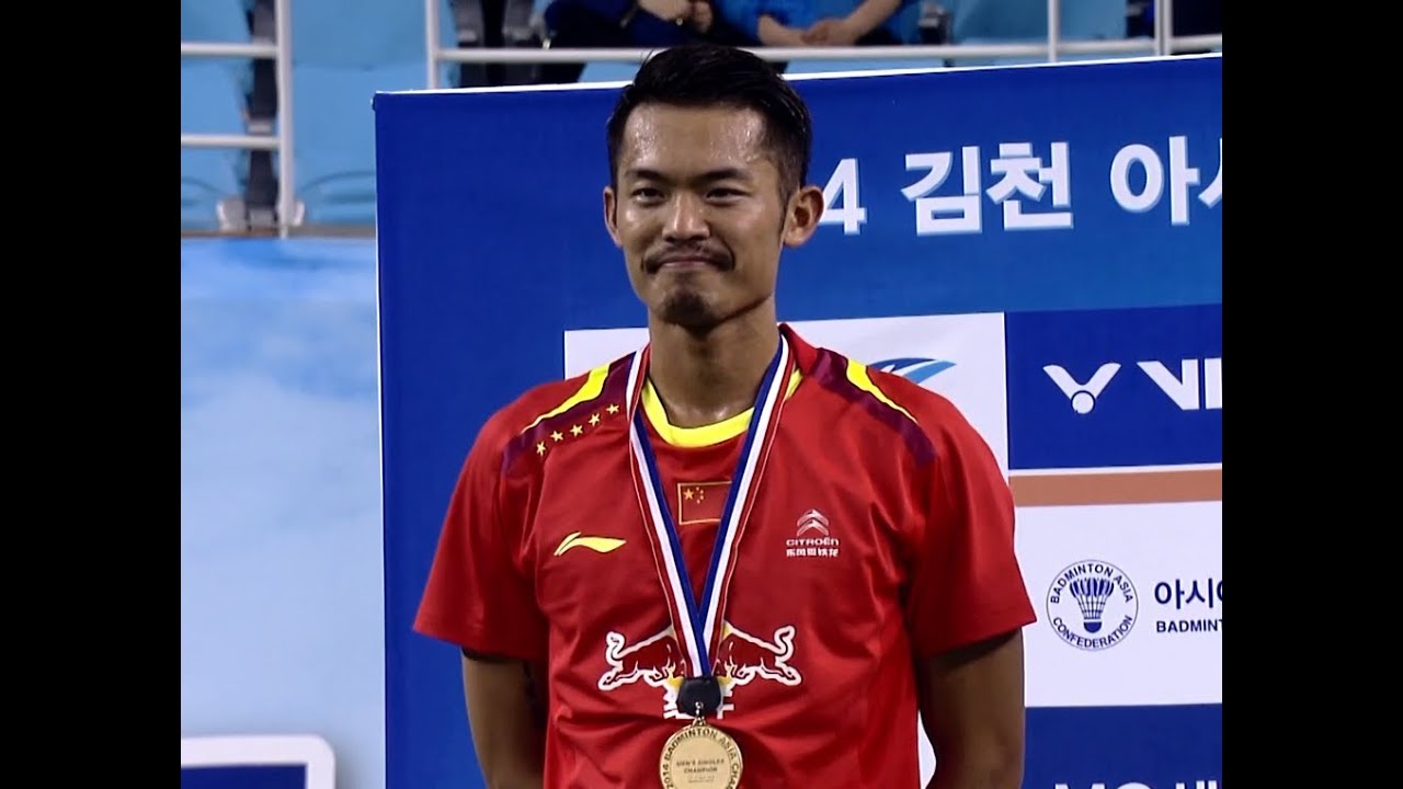 [HD] Final - MS - Lin Dan vs Sasaki Sho - 2014 Badminton Asia Championships